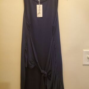 Elle Navy Midi Dress